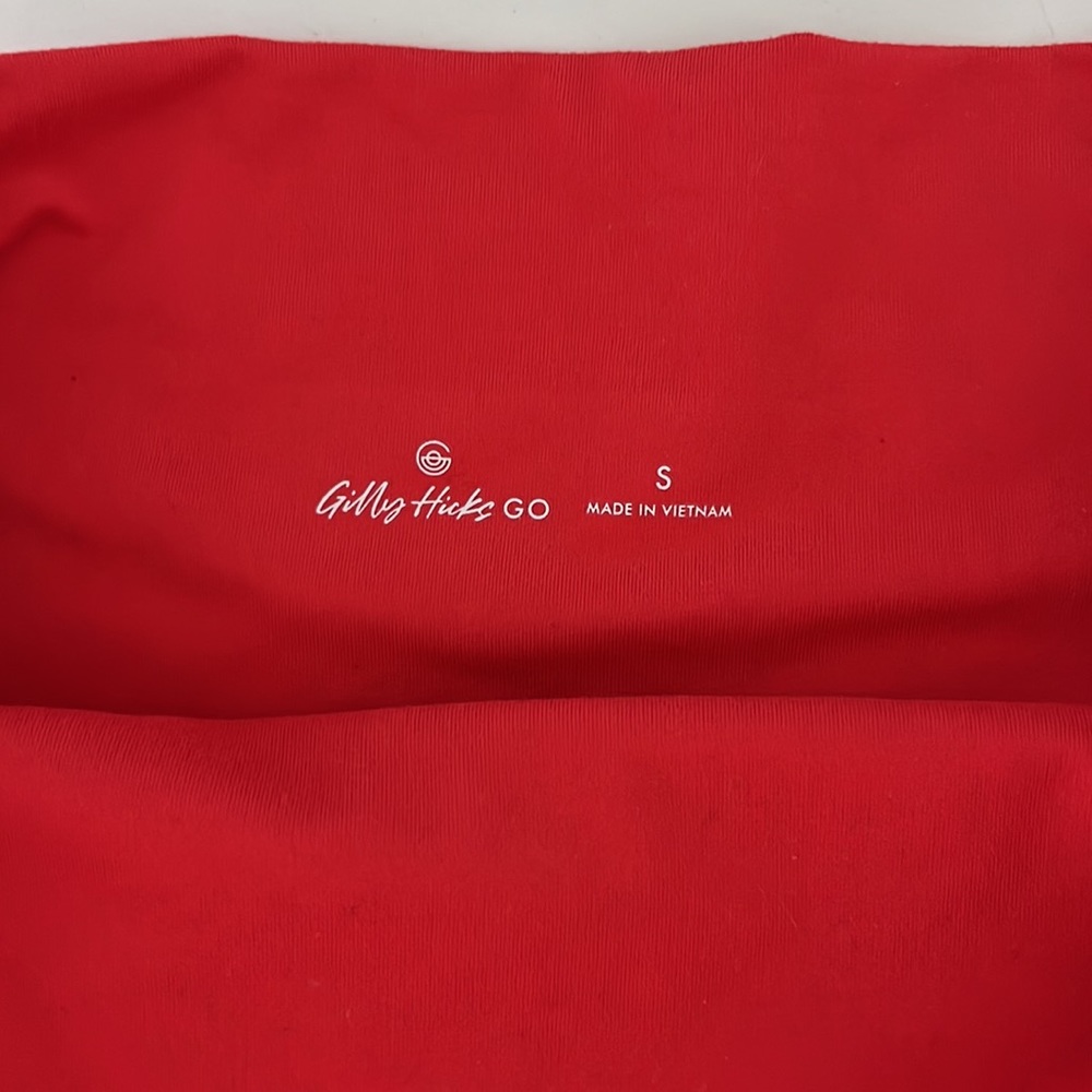 Hollister Gilly Hicks S red athletic shorts - Picture 3 of 5